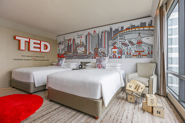 메리어트 호텔, TED와 파트너십 통해 세계 최초 몰입형 객실 선보여
